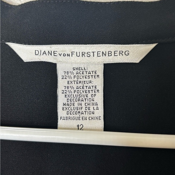 Diane Von Furstenberg Veda Crepe Dress - Picture 4 of 5